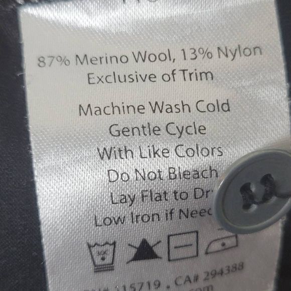 Ibex Short Sleeve Mens Large Black Merino Wool Button Up Shirt - Picture 3 of 5